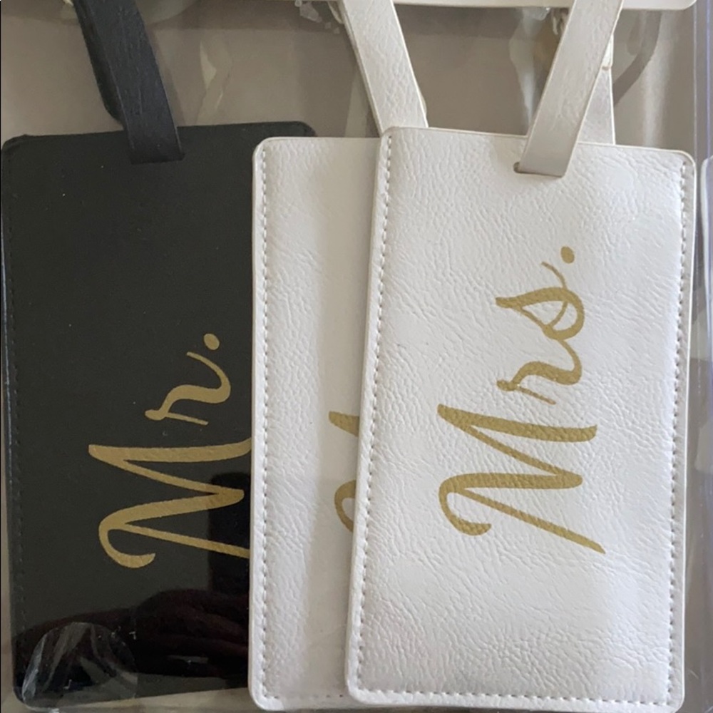 Mr and Mrs Luggage Tags